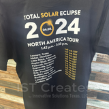 Texas eclipse tshirt