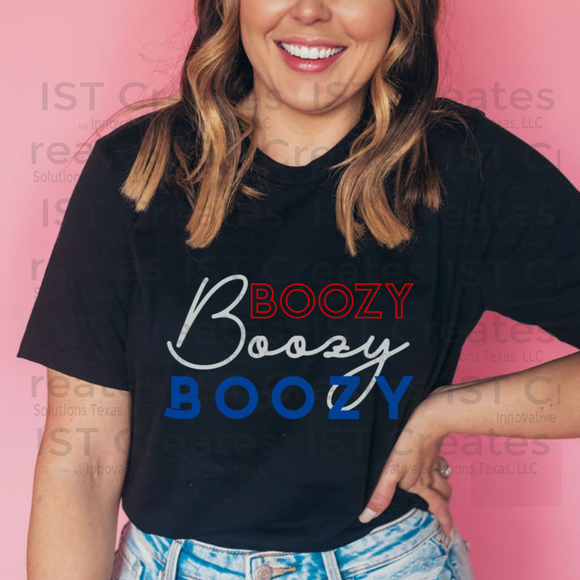 Boozy Boozy Boozy T-shirt