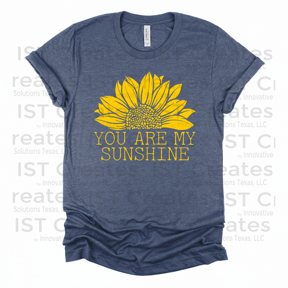 You Are My Sunshine Sunflower T-shirt