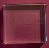 Acrylic "D" Block for Stamping