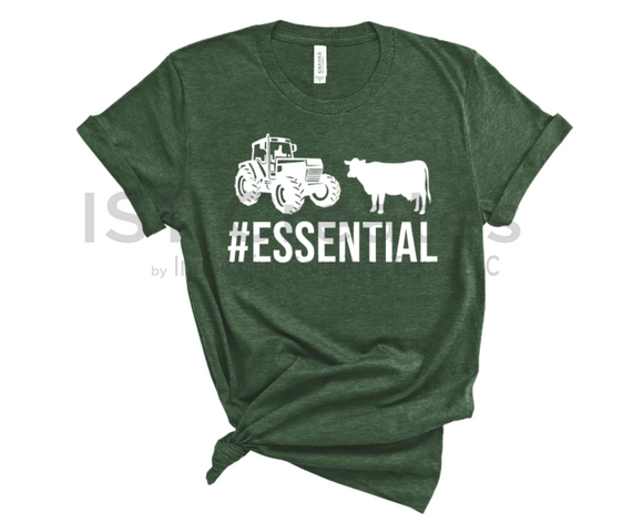 Essential Tractor and Cow T-shirt