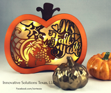 Fall Lighted Pumpkin in Four Designs