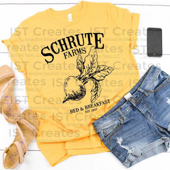 Schrute Farms Bed & Breakfast T-shirt