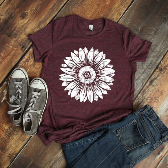 White Sunflower T-shirt